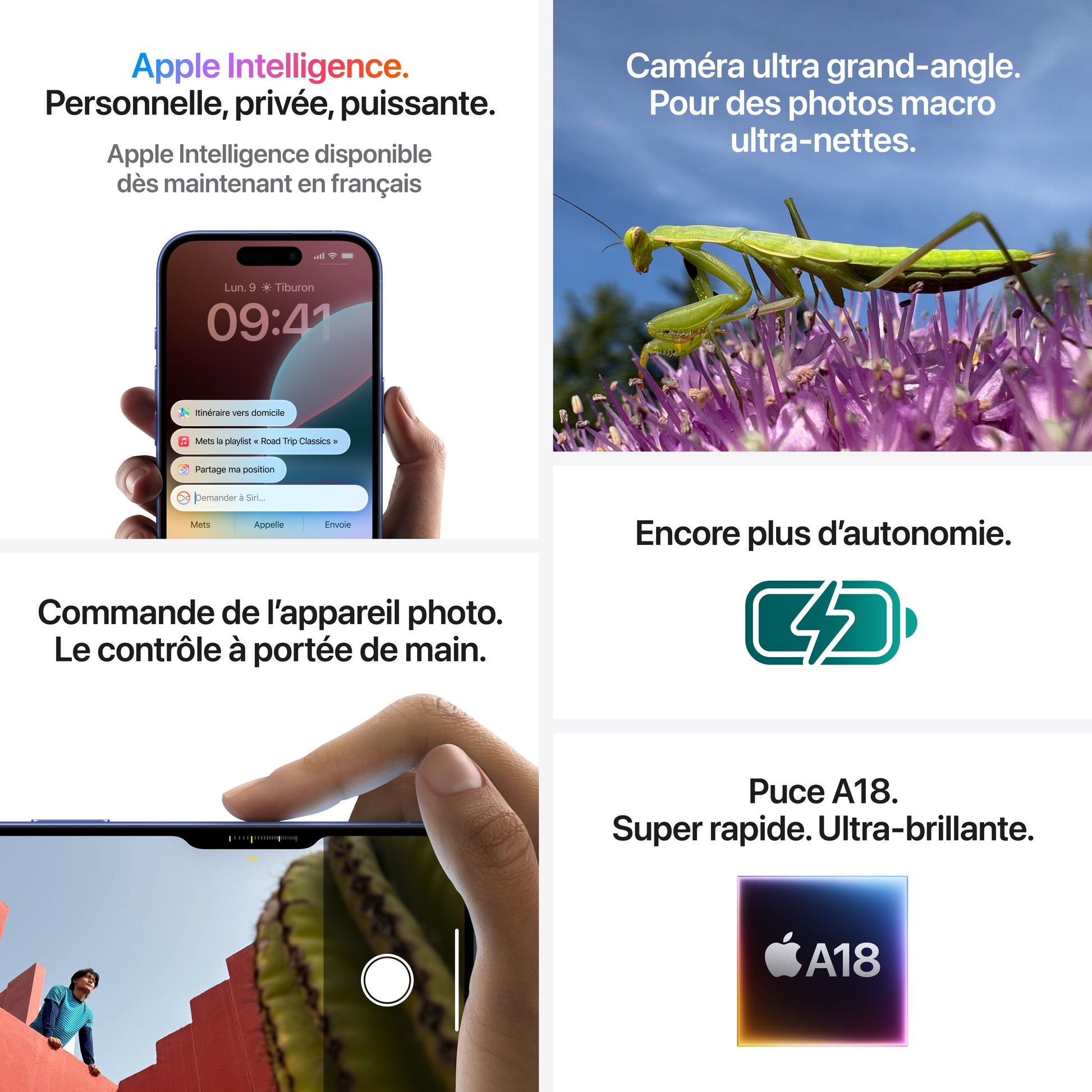 iPhone 16 • 128GB • Noir