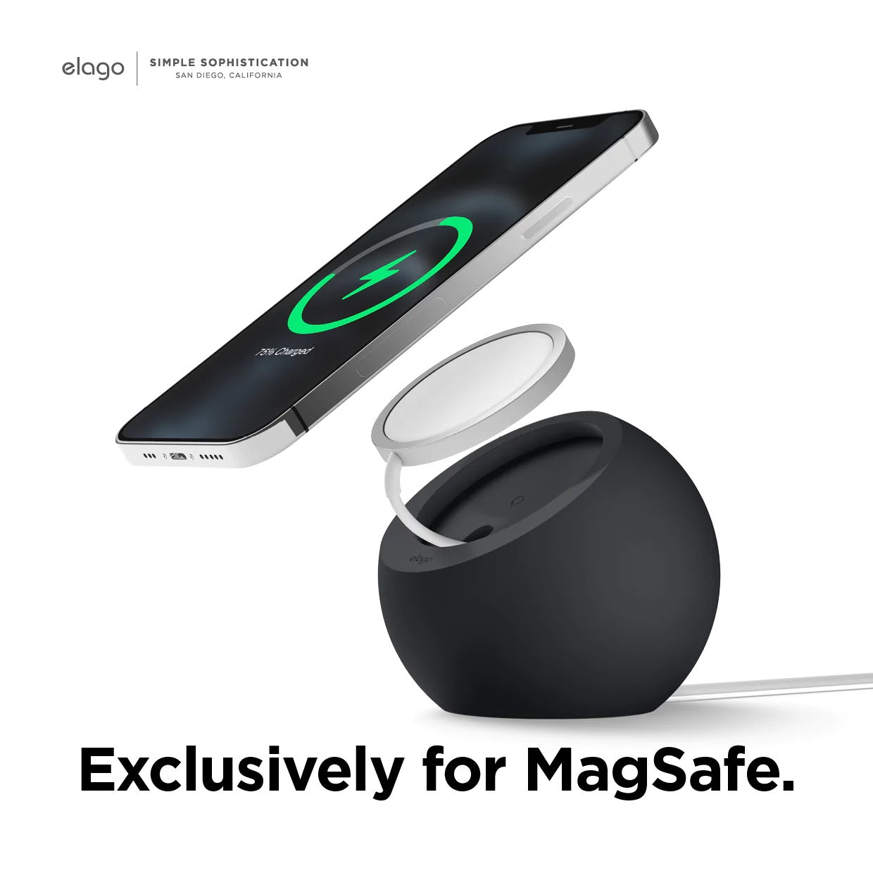 ELAGO MS2 Support pour Magsafe • Blanc