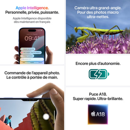 iPhone 16 • 128GB • Outremer