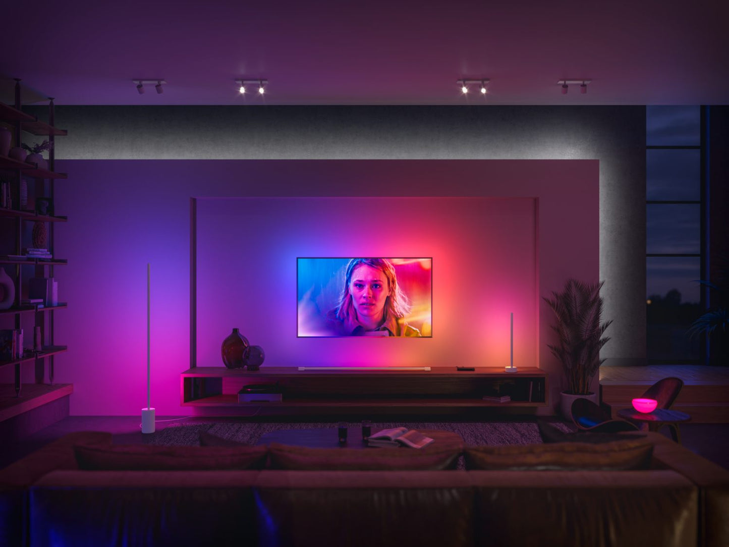 Philips Hue White and Color ambiance • Version Table • Blanc