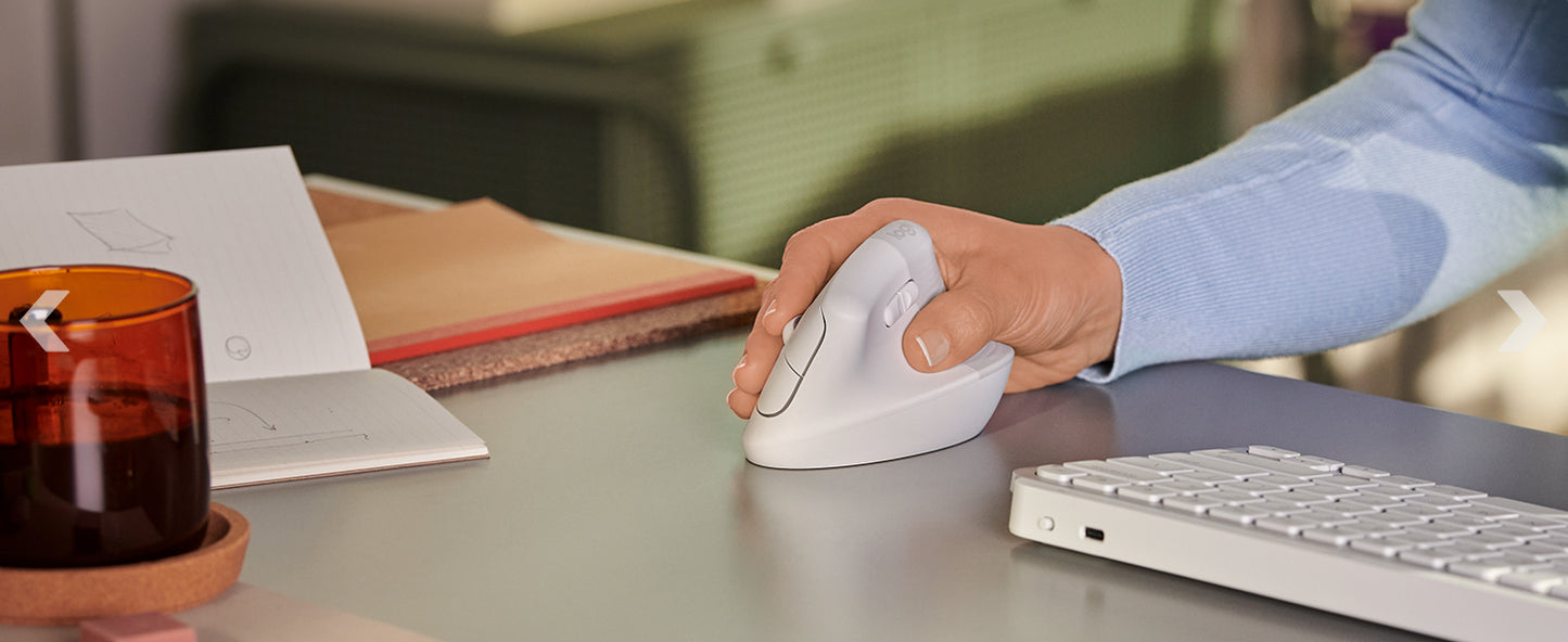 Logitech Lift RF sans fil + Bluetooth