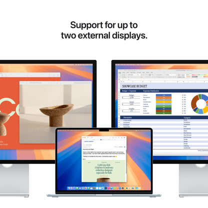 MacBook Air 15" M4 10C/24GB/512GB/GPU10C • Suisse-Français • Bleu Ciel