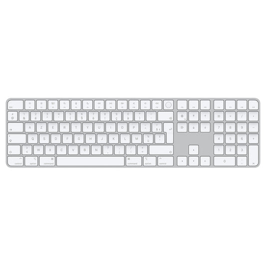 Apple Magic Keyboard Numérique avec Touch ID • Français • Blanc (Lightning)