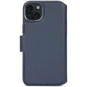 Decoded • Etui Portefeuille amovible pour iPhone 15 Plus • Bleu Marine