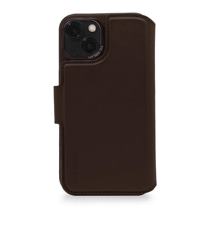 Decoded • Etui Portefeuille amovible pour iPhone 14 Plus • Marron