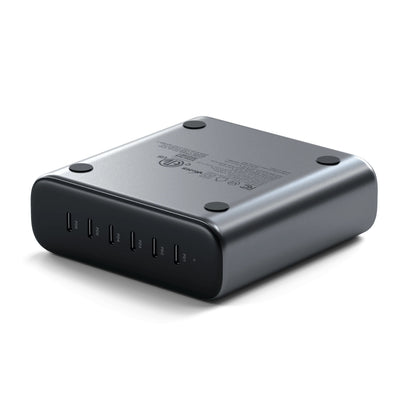 Satechi • Chargeur de Bureau USB‑C 6 Ports GaN 200 W • Gris
