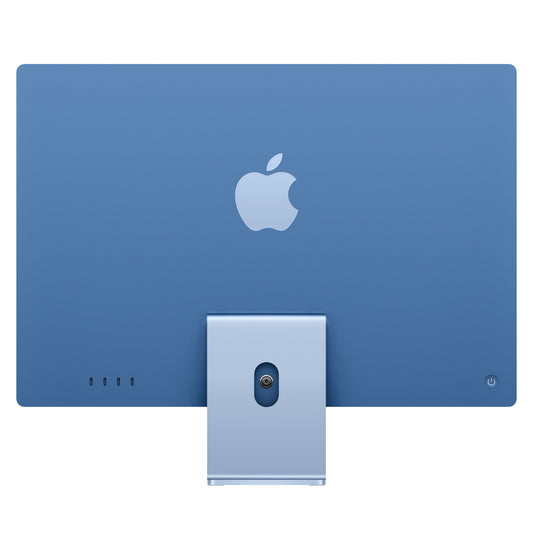 iMac 24 pouces avec écran Retina 4,5K: Puce Apple M4 avec CPU 10 cœurs et GPU 10 cœurs, 512 Go SSD - Bleu