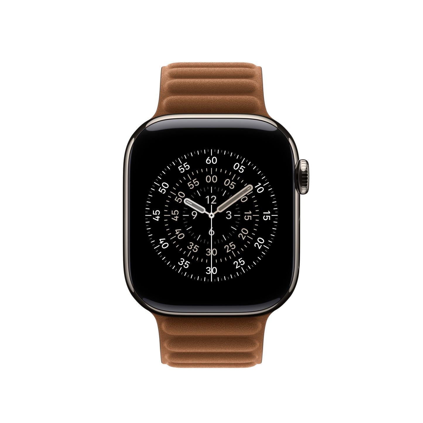 Apple • Bracelet à maillons magnétique Caramel 42 mm - S/M