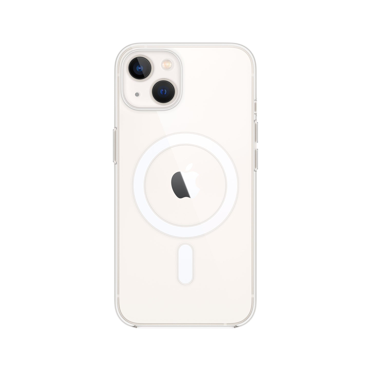 Coque transparente avec MagSafe pour iPhone 13