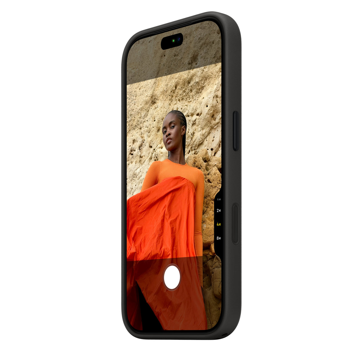 Coque en tissage technique avec MagSafe pour iPhone 18 Pro - Noir