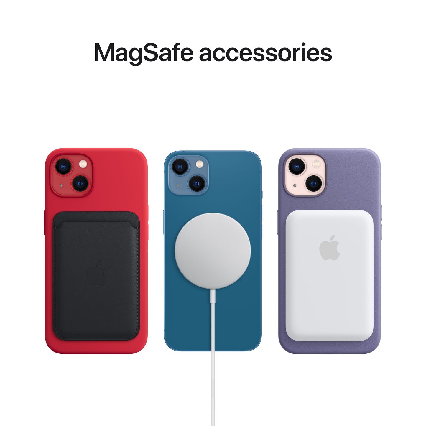 Coque transparente avec MagSafe pour iPhone 13
