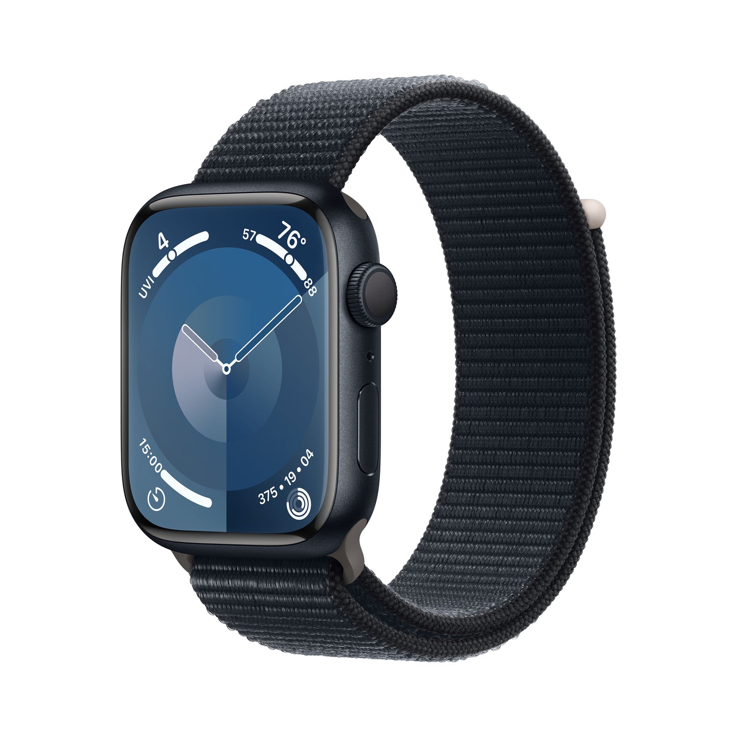 Apple Watch Series 9 • 45mm Minuit • Boucle Sport Minuit