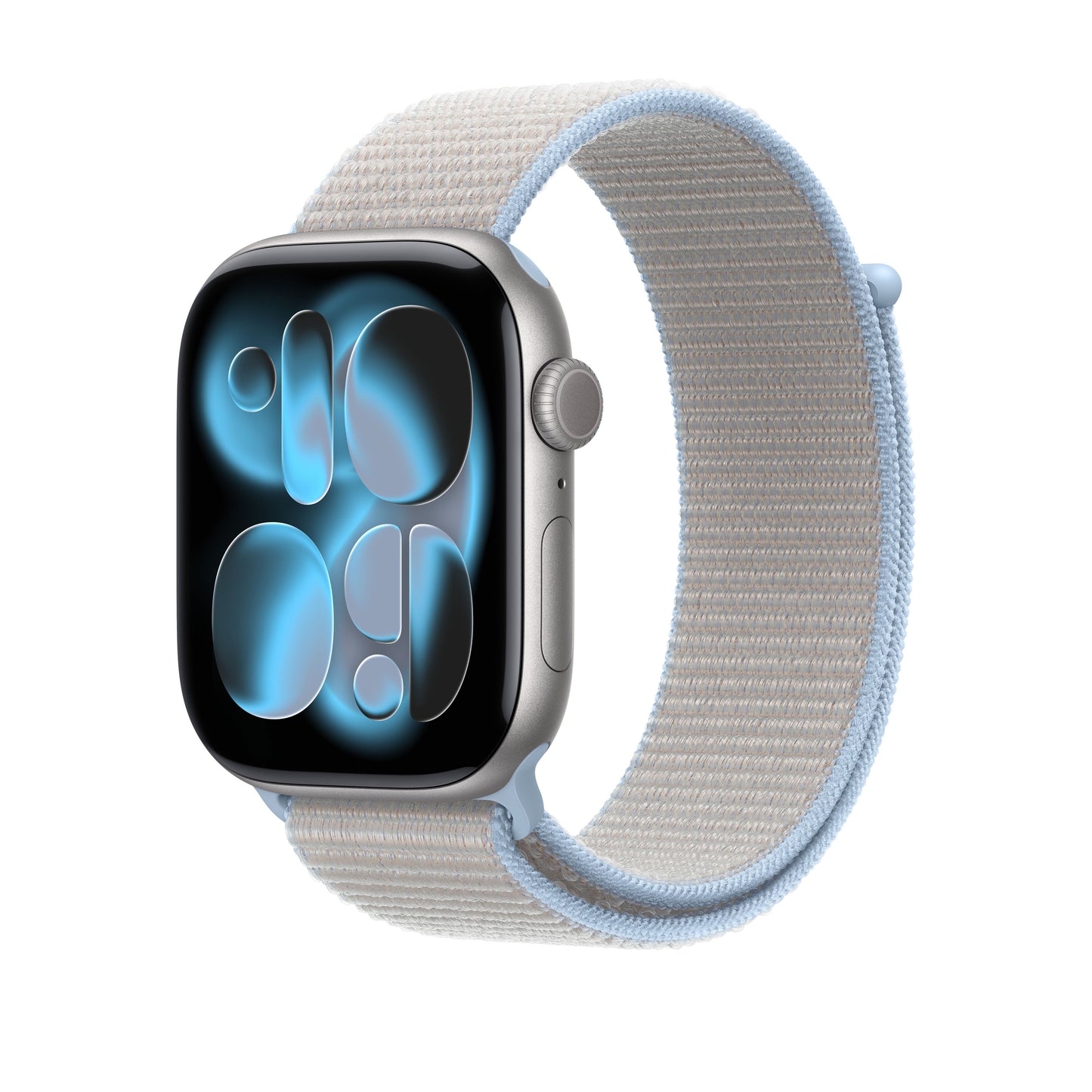 Boucle Sport bleu brume 46 mm