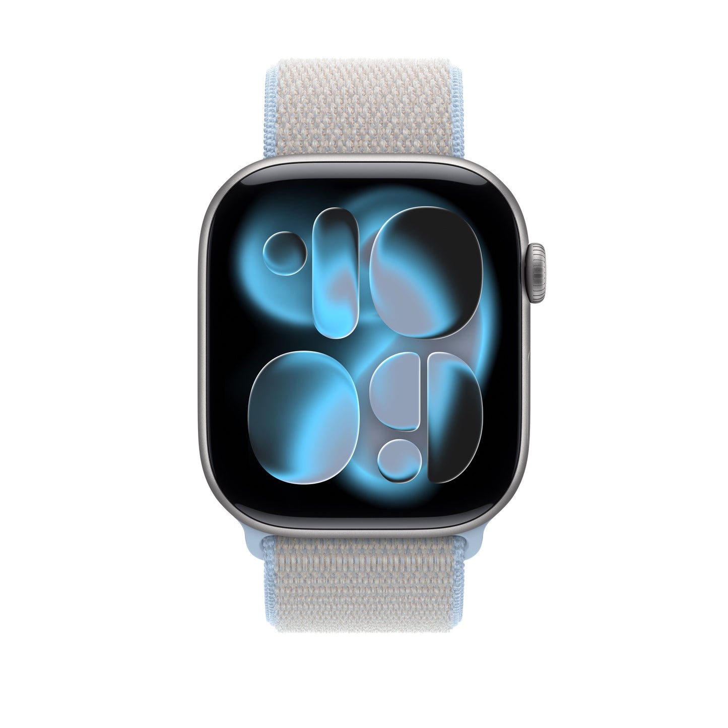 Boucle Sport bleu brume 46 mm