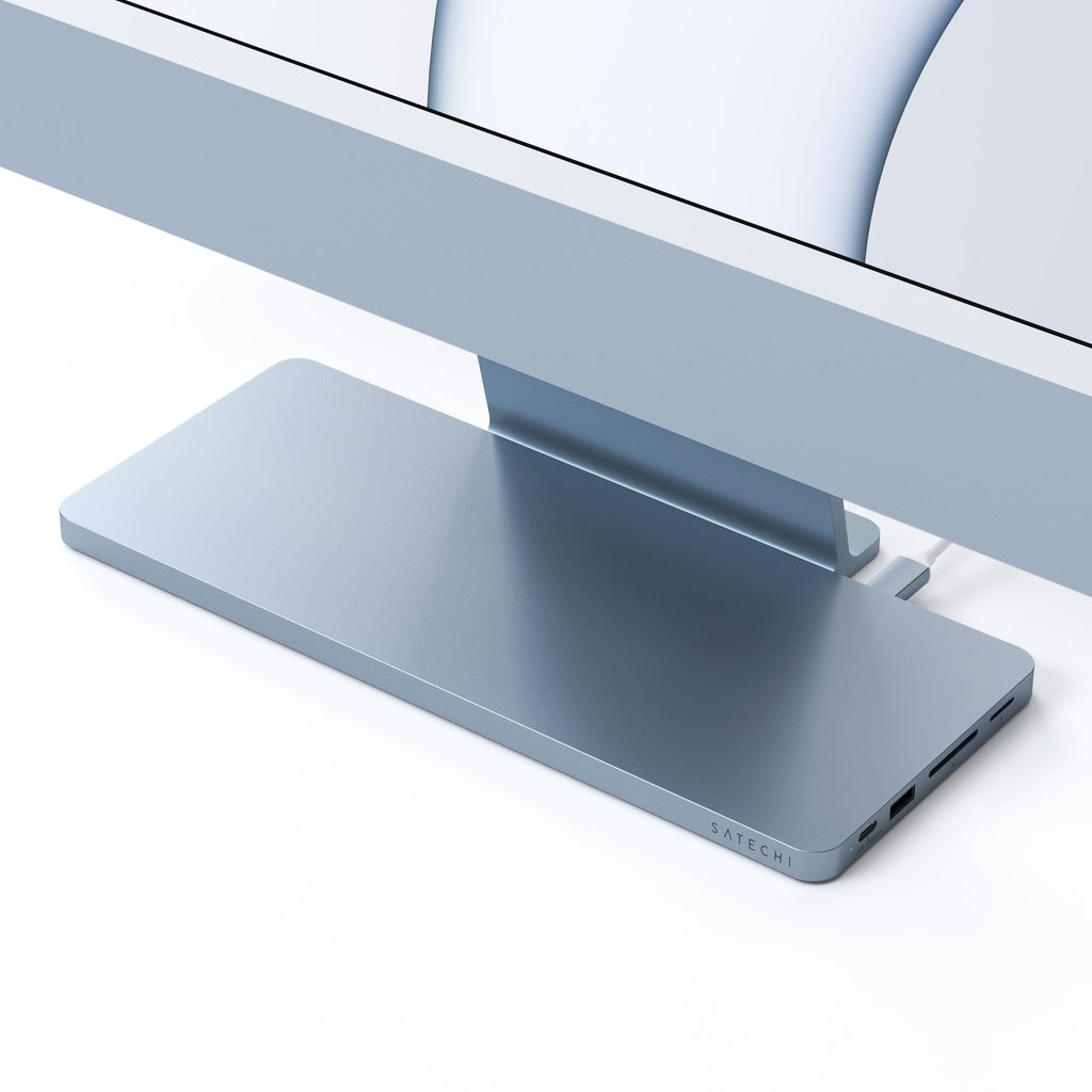 Satechi • Dock Aluminium USB-C pour iMac 24" • Bleu