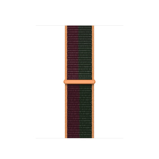 Apple Sport Loop • 45mm • Cerise noire/Vert Forêt