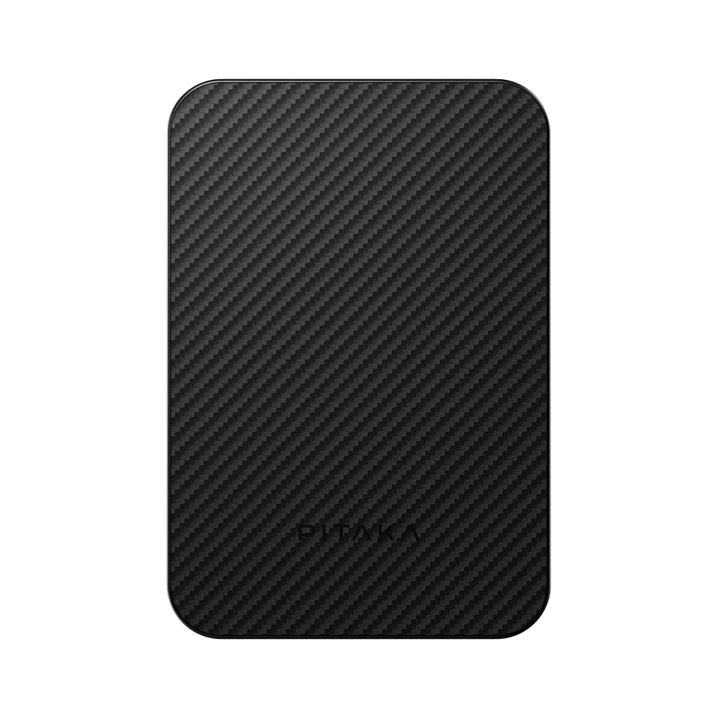 Pitaka Magnetic Power Bank Qi2 5K • Black/Grey