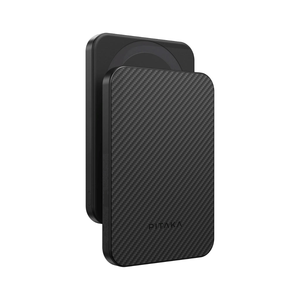 Pitaka Magnetic Power Bank Qi2 5K • Black/Grey