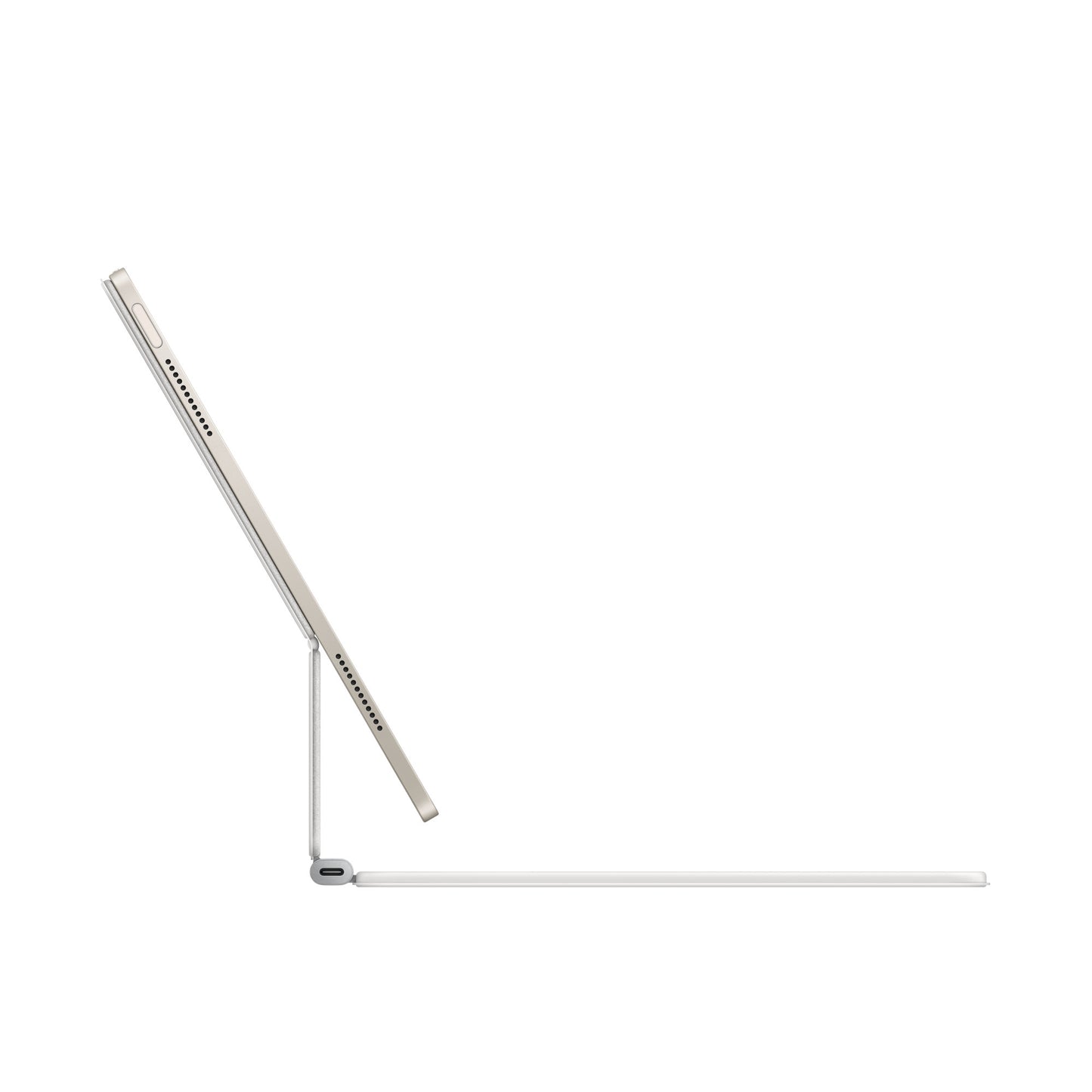 iPad Air 13" M3 • Magic Keyboard • Suisse-Français • Blanc