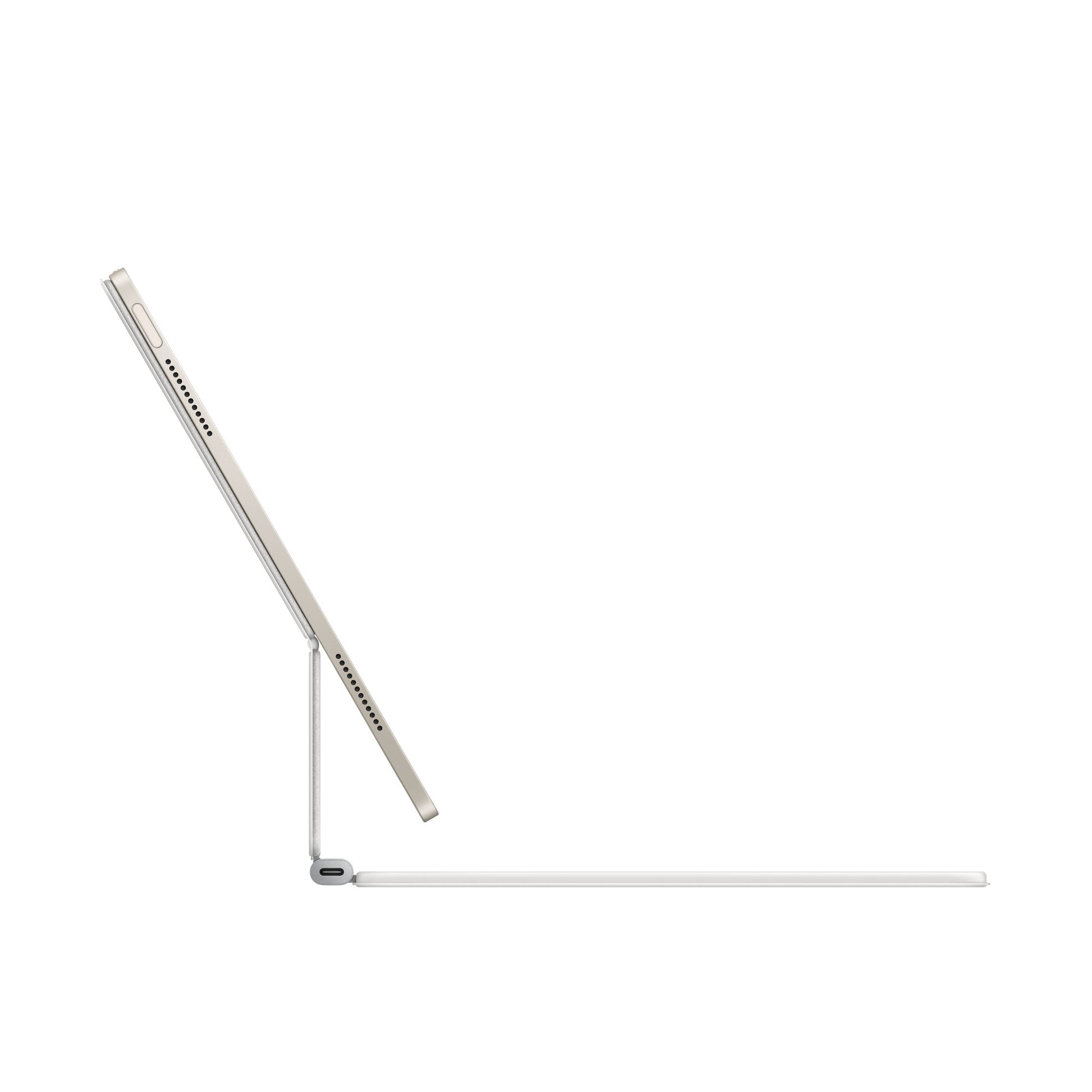 iPad Air 13" M3 • Magic Keyboard • Suisse-Français • Blanc