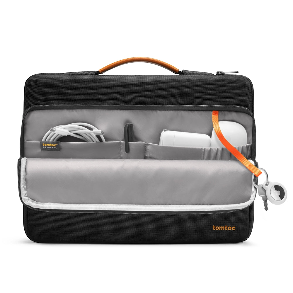 Tomtoc • Defender A14 pour MacBook Air M4 / Pro 13" • Noir