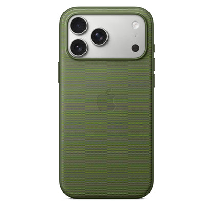 Coque en tissage technique avec MagSafe pour iPhone 17 Pro Max - Vert