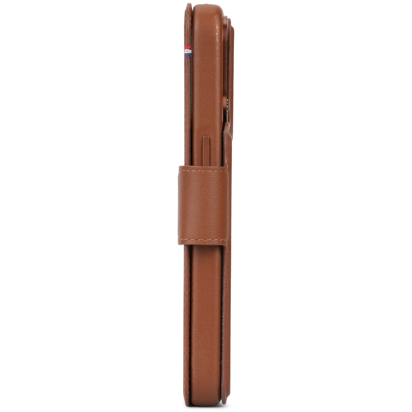 Decoded • Etui Portefeuille amovible pour iPhone 15 Plus • Brun