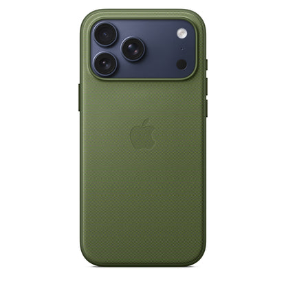 Coque en tissage technique avec MagSafe pour iPhone 17 Pro Max - Vert