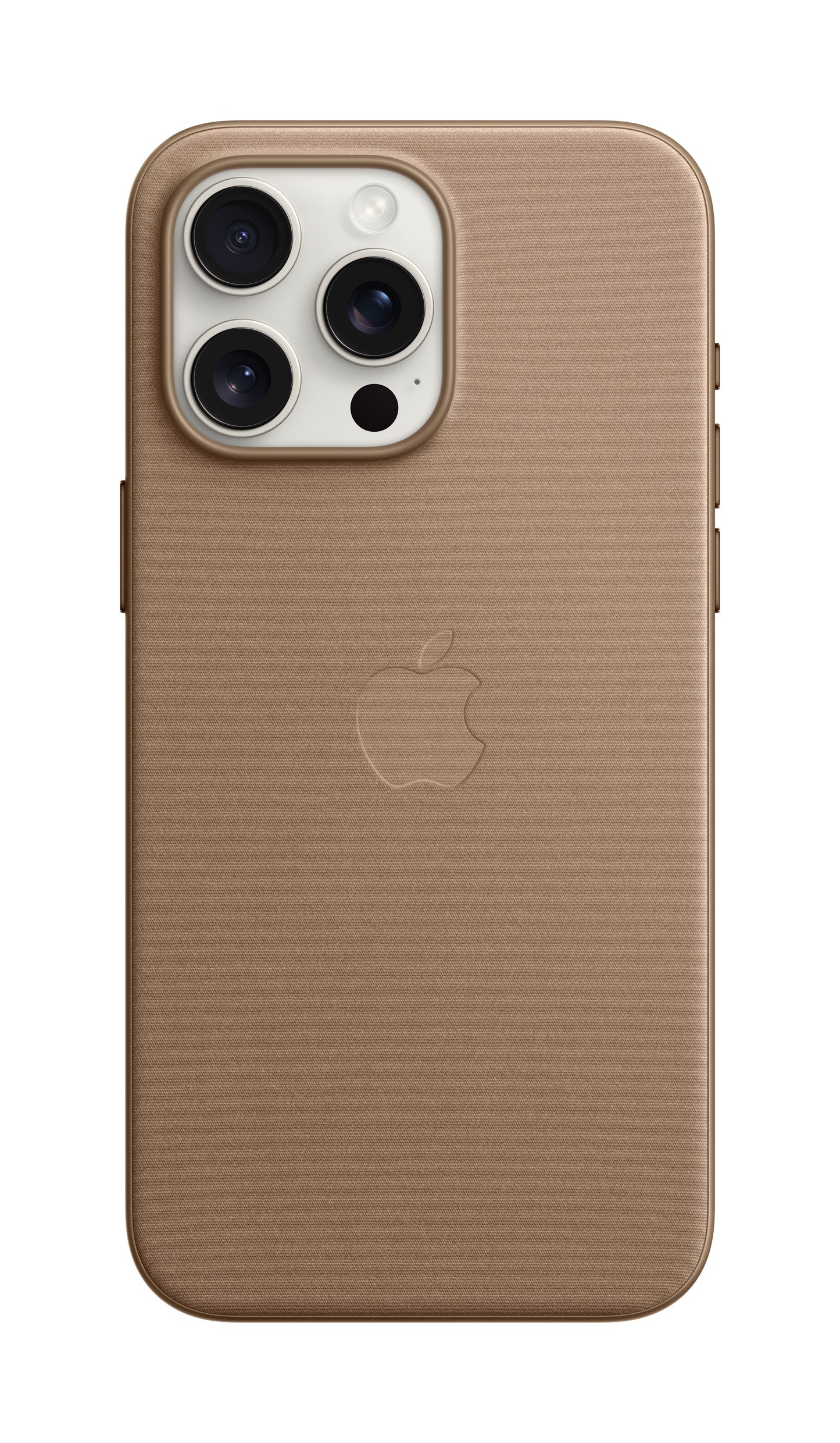 Apple Coque en tissage fin avec MagSafe pour iPhone 15 Pro Max • Taupe