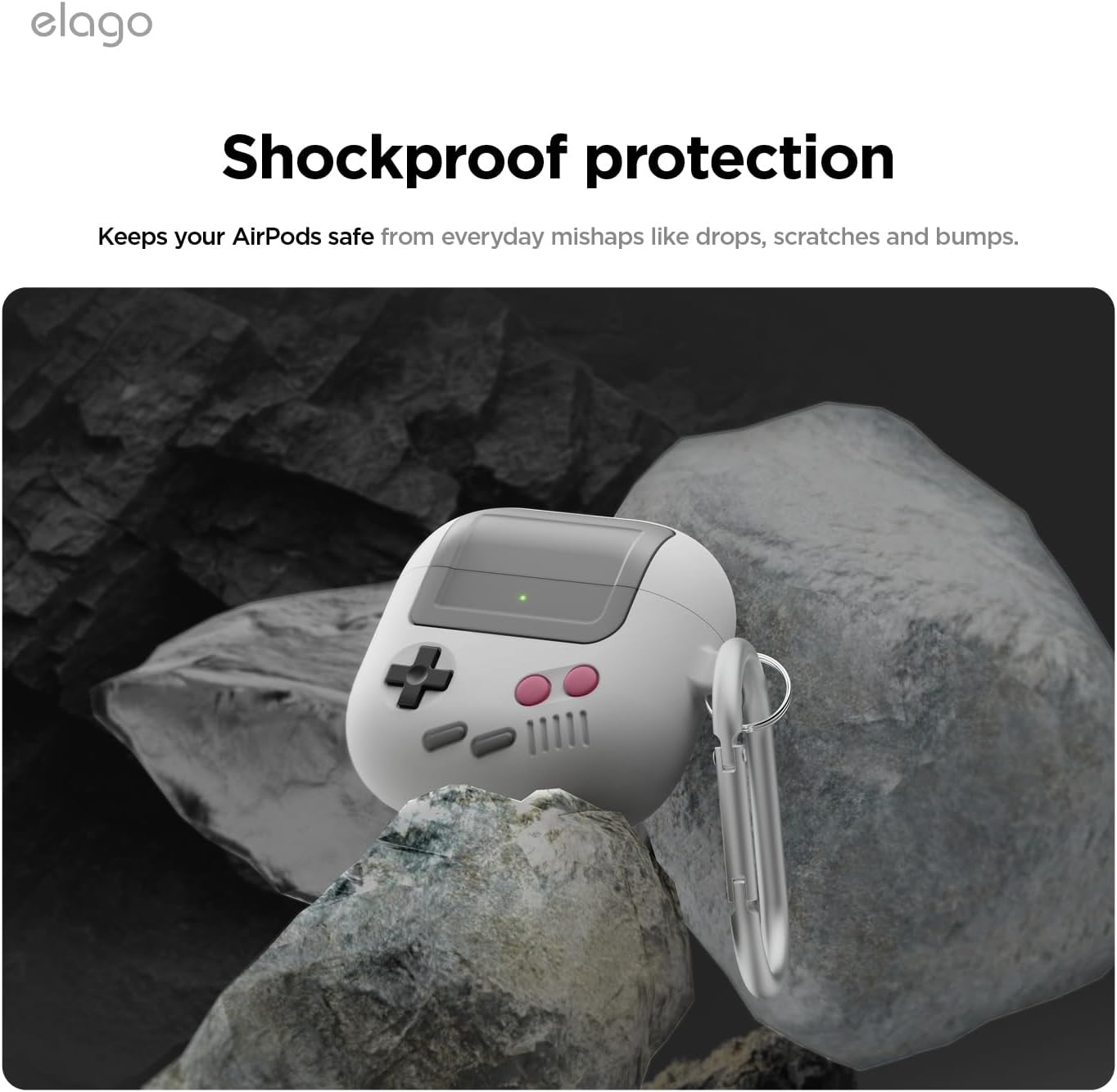 ELAGO Airpods 4 Coque Retro Gaming