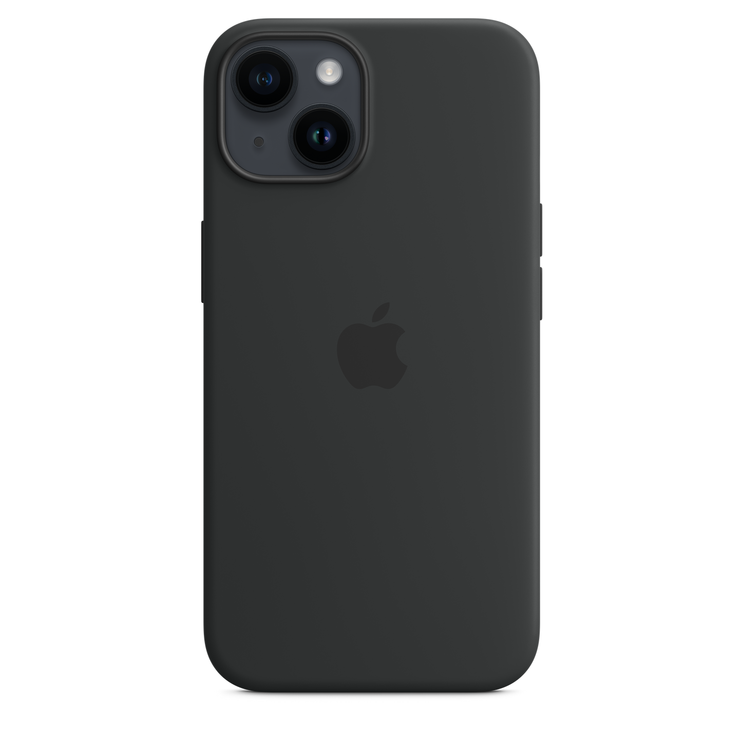 Coque en silicone avec MagSafe pour iPhone 14 - Minuit