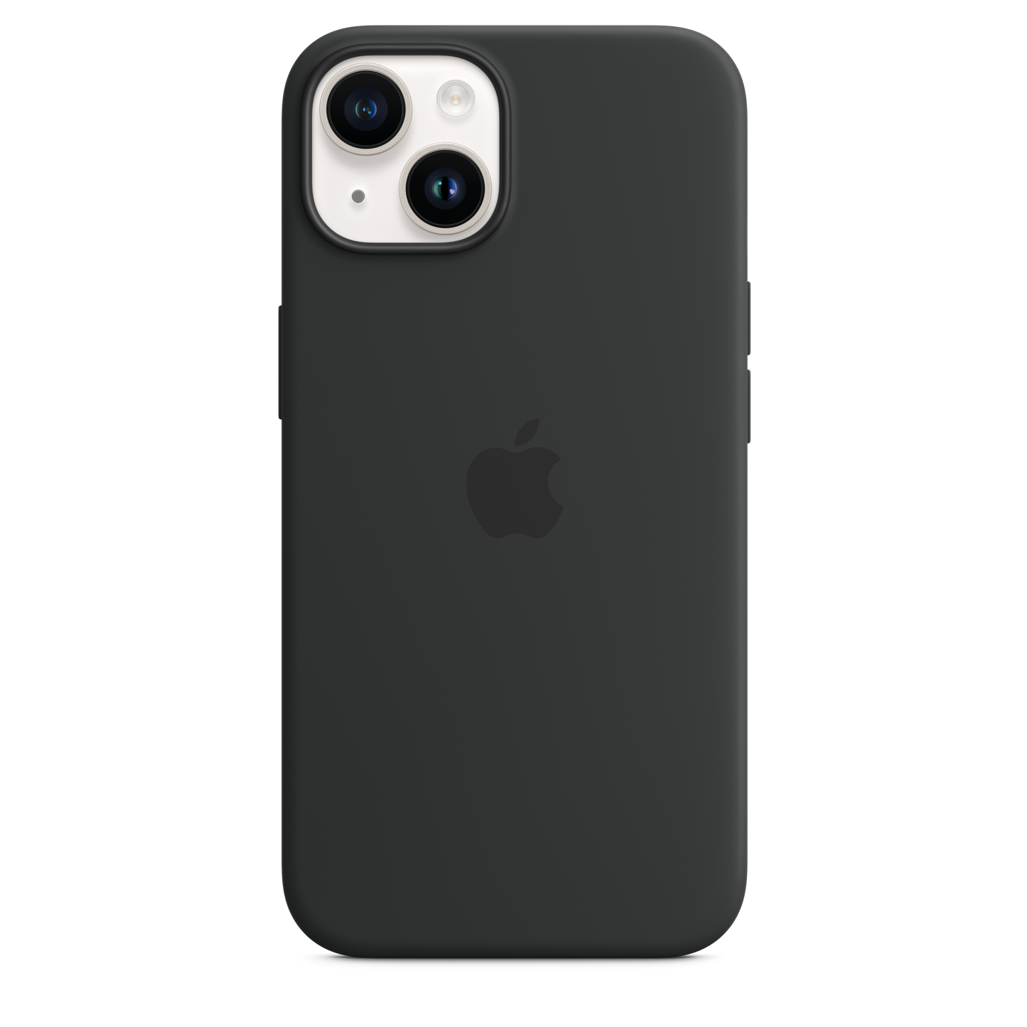 Coque en silicone avec MagSafe pour iPhone 14 - Minuit