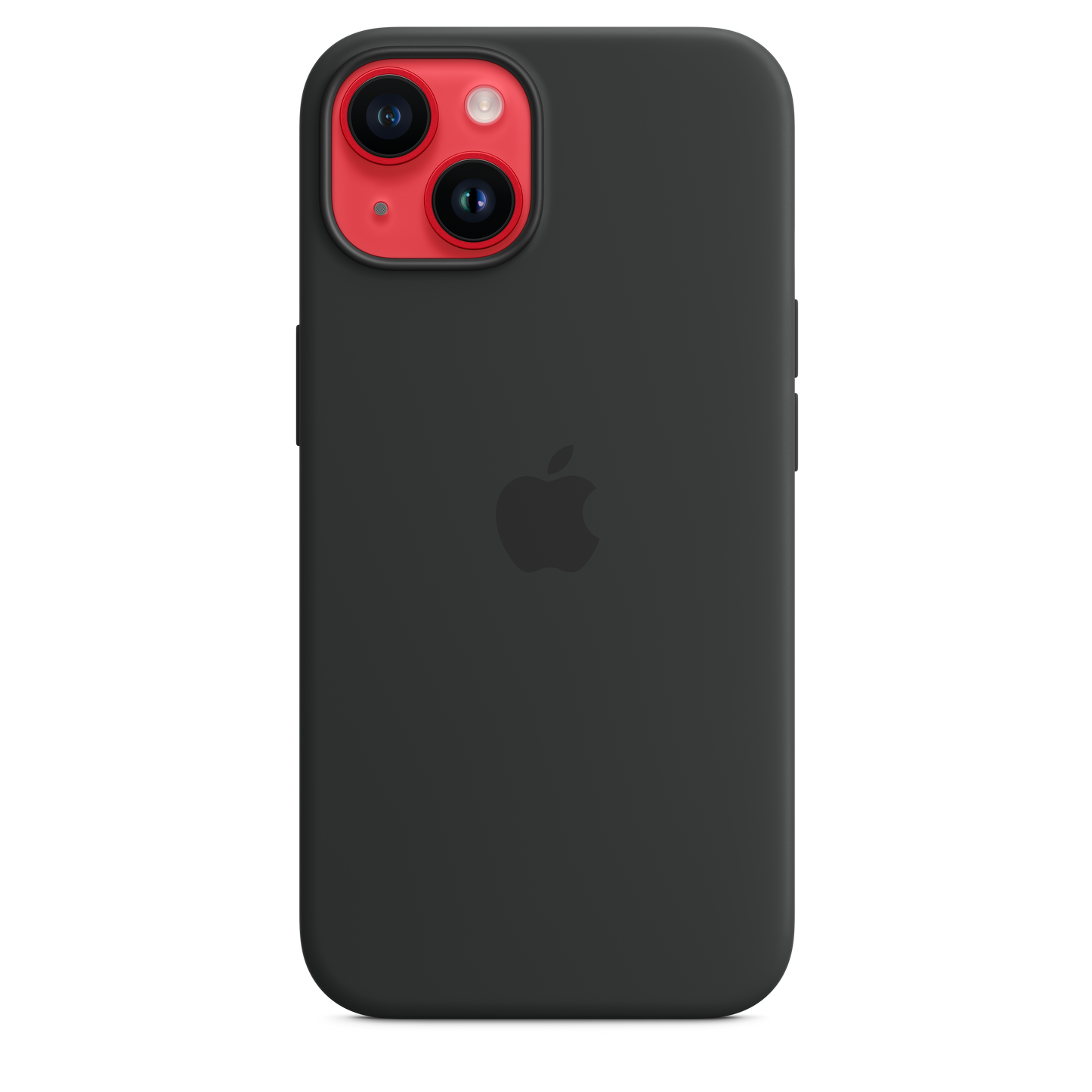 Coque en silicone avec MagSafe pour iPhone 14 - Minuit