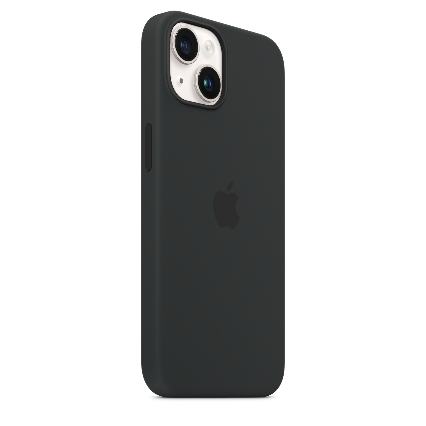 Coque en silicone avec MagSafe pour iPhone 14 - Minuit