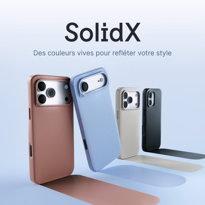 RhinoShield SolidX pour iPhone Air • Argile Rose
