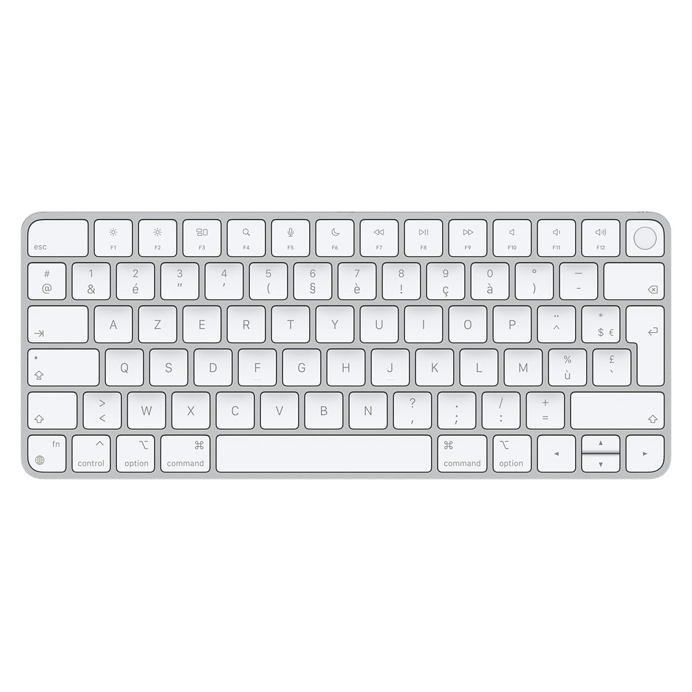 Apple Magic Keyboard avec Touch ID • Français • Blanc