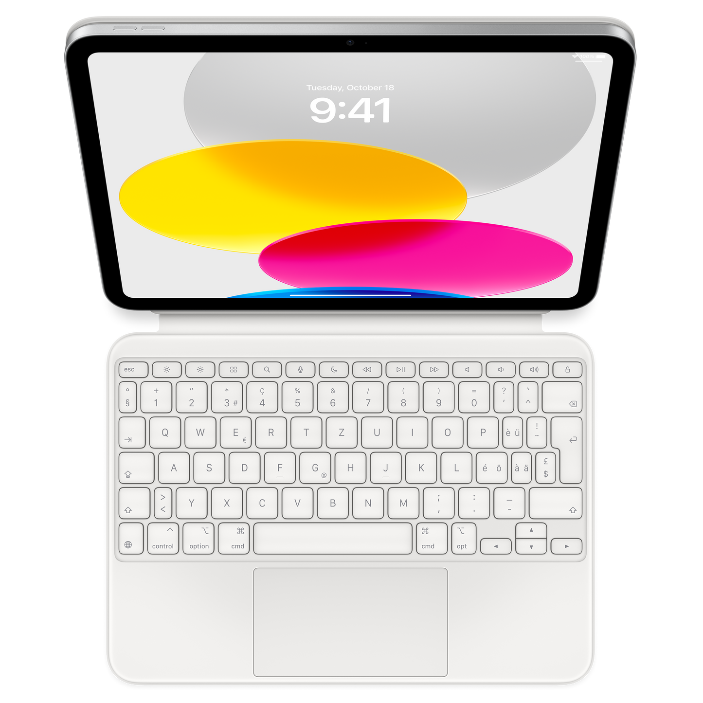 Magic Keyboard Folio pour iPad (10ᵉ génération) - Suisse