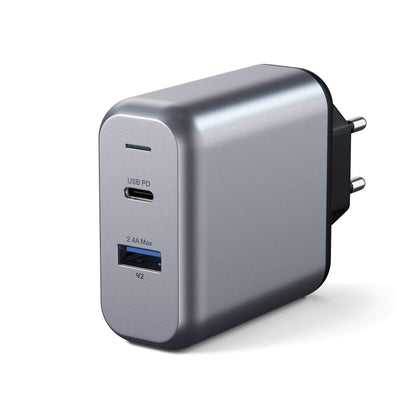 Satechi Chargeur double USB-C et USB-A • 30W