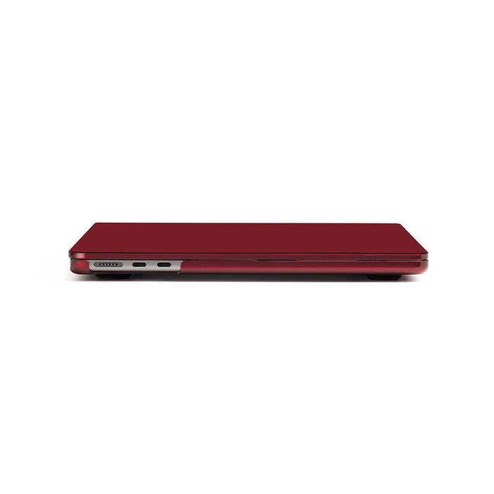 Aiino Shell Glossy Coque de protection pour MacBook Air 13" M2/M3/M4 • Rouge