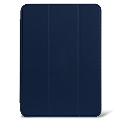 Decoded • Housse Texturée en Silicone Slim pour iPad Air 11" M2/M3  • Bleu Navy Peony