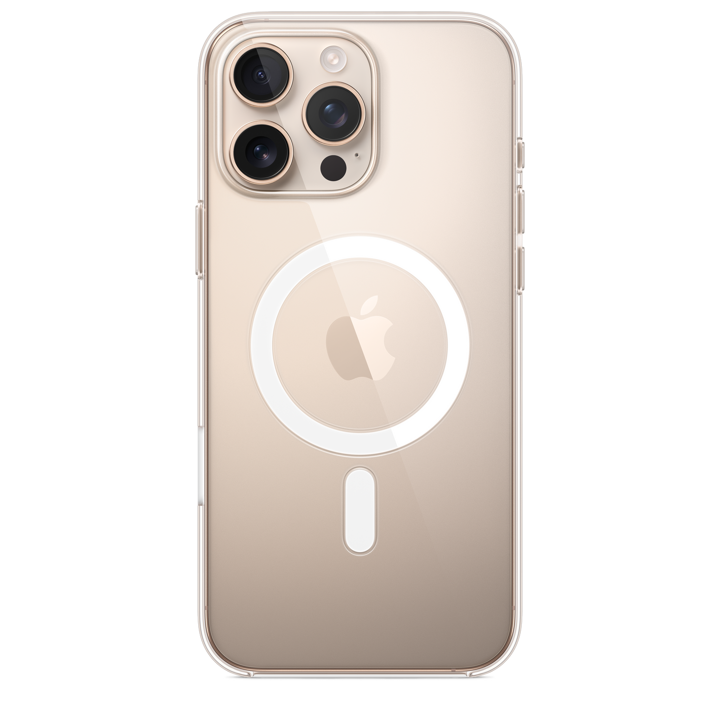 Coque transparente avec MagSafe pour iPhone 16 Pro Max