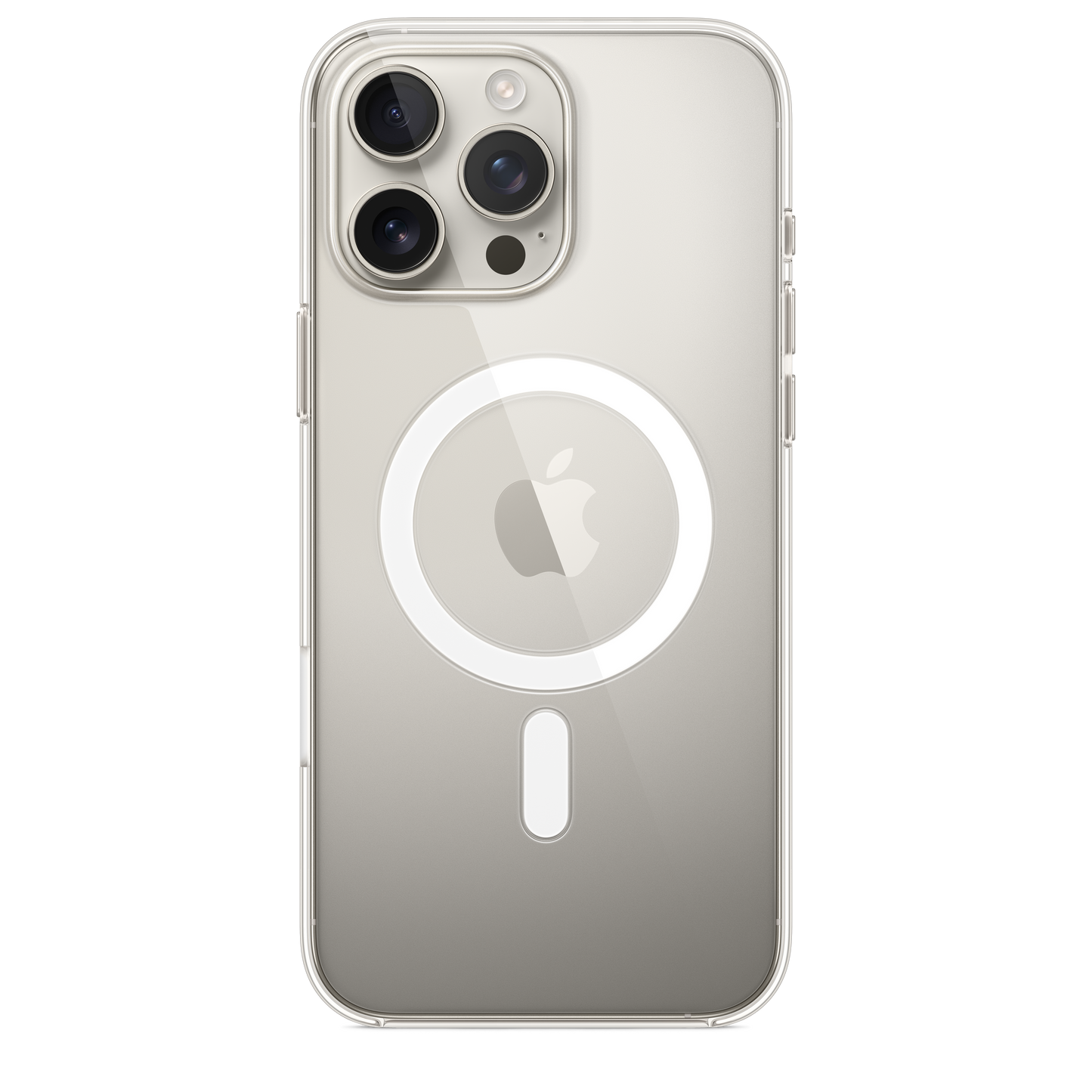 Coque transparente avec MagSafe pour iPhone 16 Pro Max