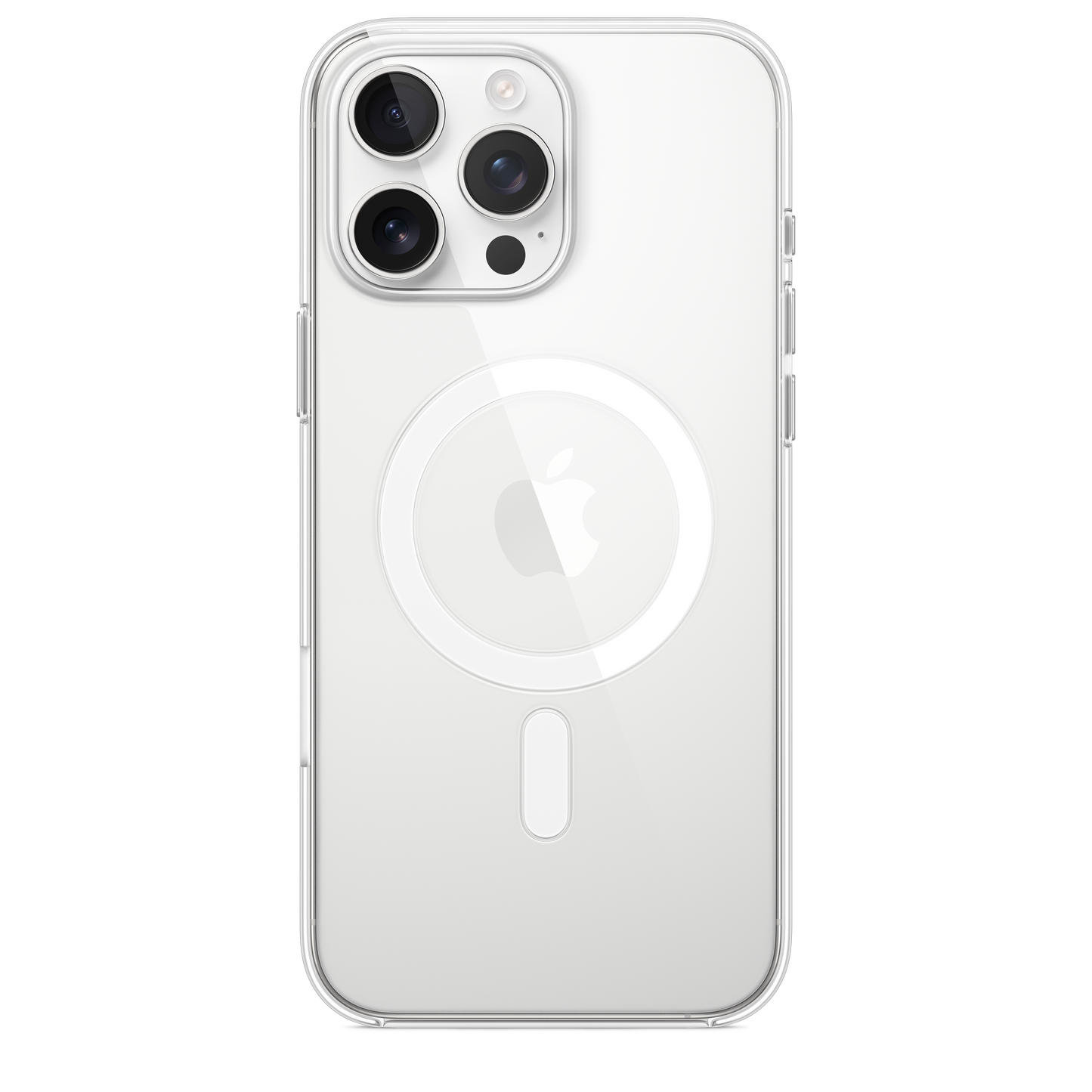 Coque transparente avec MagSafe pour iPhone 16 Pro Max