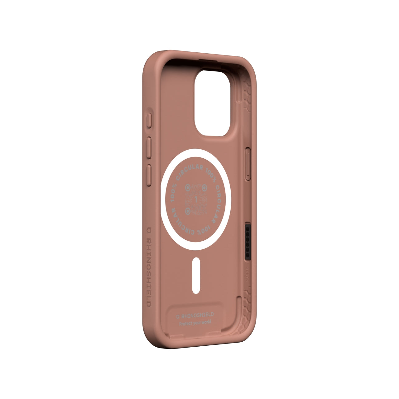 Rhinoshield Coque SolidX pour iPhone 17 Brun Coco