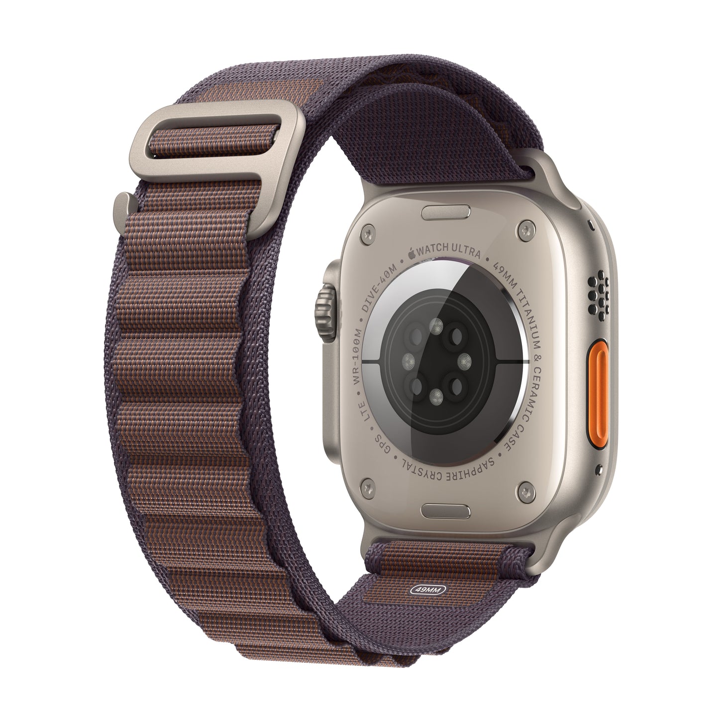 Apple Watch Ultra 2 • Boîtier en Titane • 49 mm • Boucle Alpine Indigo L