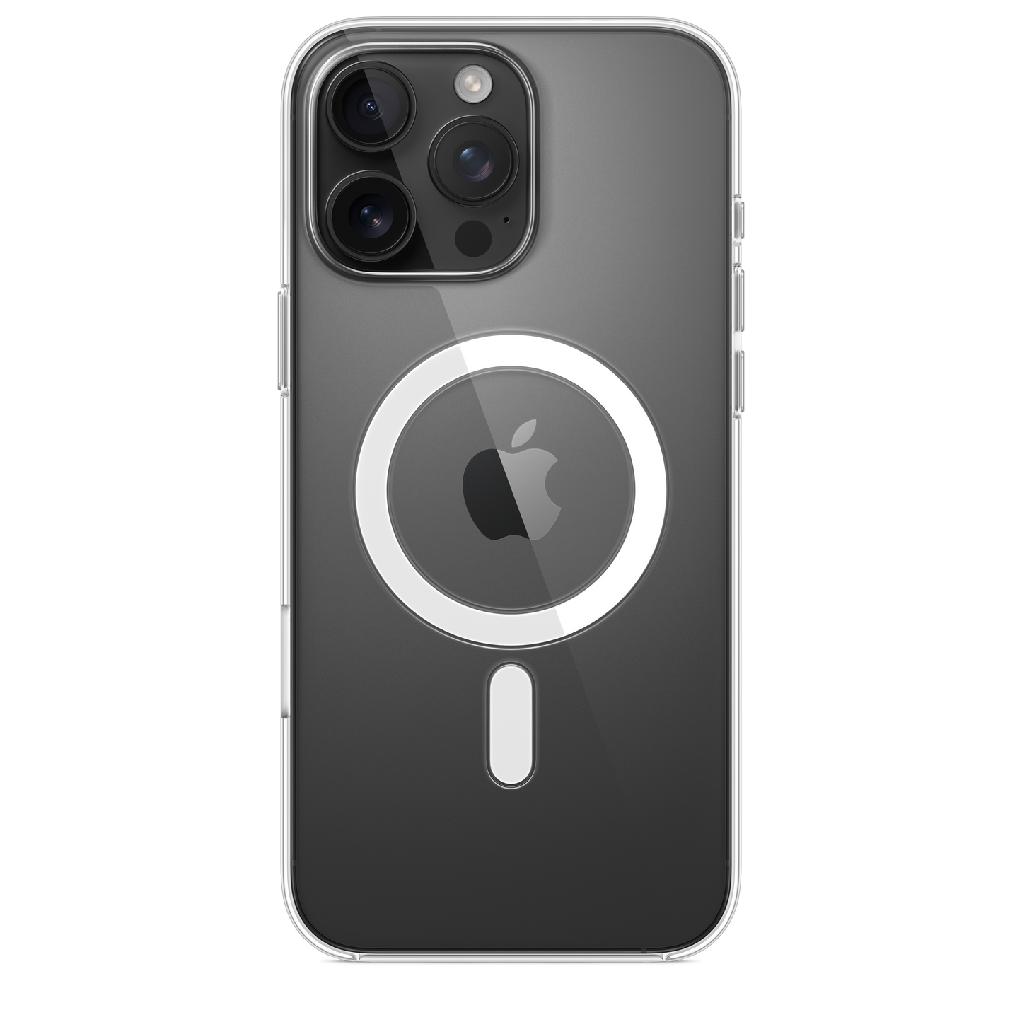 Coque transparente avec MagSafe pour iPhone 16 Pro Max