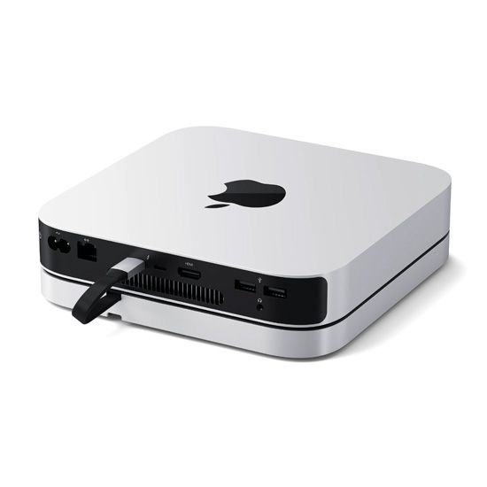 Satechi Hub Aluminium pour Mac Mini • Argent