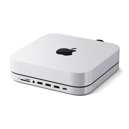 Satechi Hub Aluminium pour Mac Mini • Argent