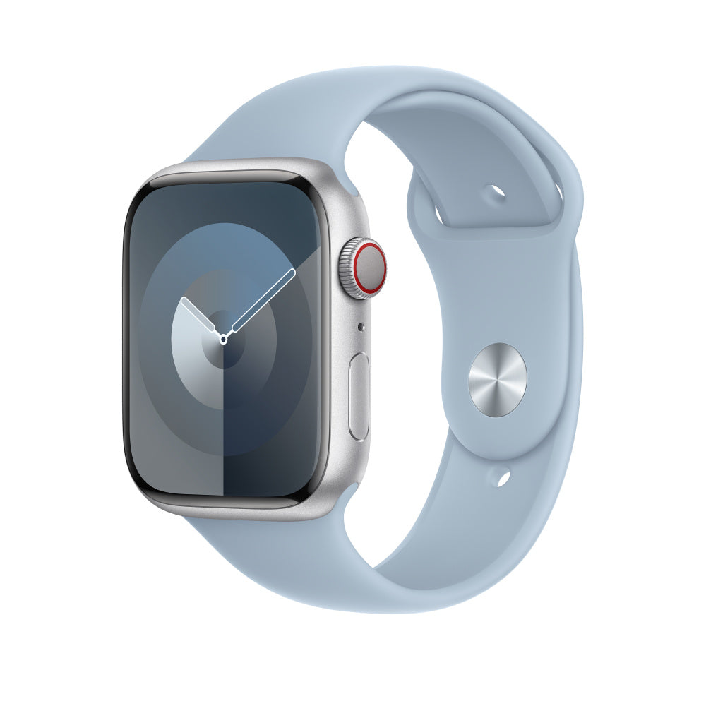 Apple Bracelet Sport • 45mm • Bleu Clair • M/L