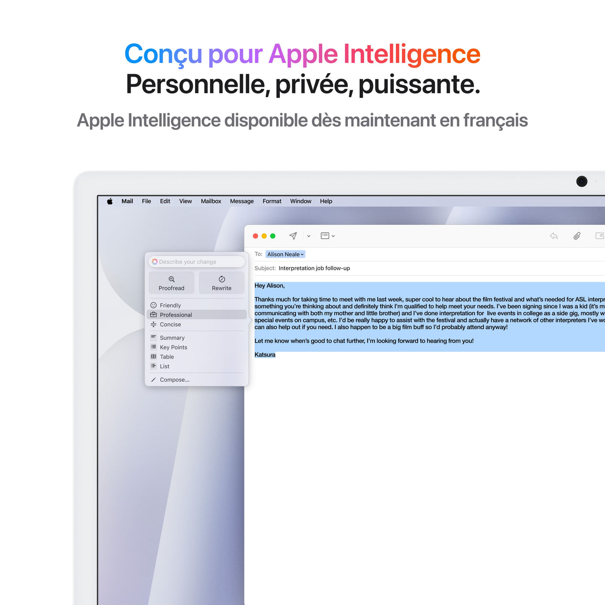 iMac 24 pouces avec écran Retina 4,5K: Puce Apple M4 avec CPU 10 cœurs et GPU 10 cœurs, 256 Go SSD - Argent